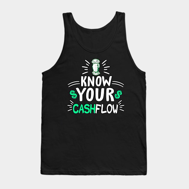 Know Your Cash Flow Tank Top by Cashflow-Fashion 